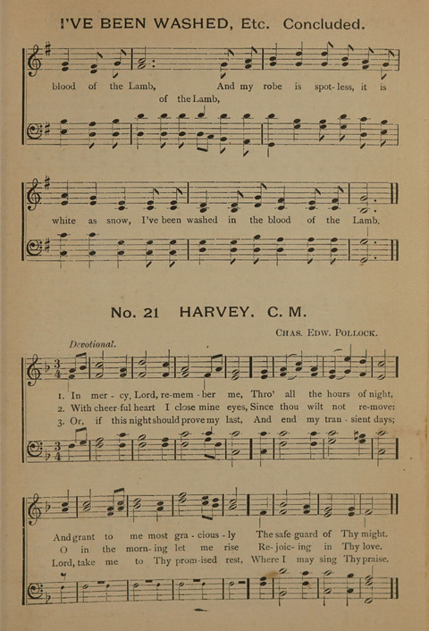 Harvest Bells Nos. 1, 2 and 3: Is filled with new and beautiful songs, suitable for churches, Sunday-schools, revivals and all religious meetings page 367