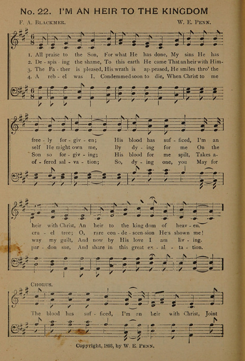 Harvest Bells Nos. 1, 2 and 3: Is filled with new and beautiful songs, suitable for churches, Sunday-schools, revivals and all religious meetings page 368