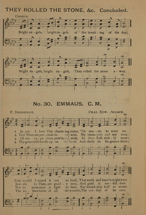 Harvest Bells Nos. 1, 2 and 3: Is filled with new and beautiful songs, suitable for churches, Sunday-schools, revivals and all religious meetings page 377