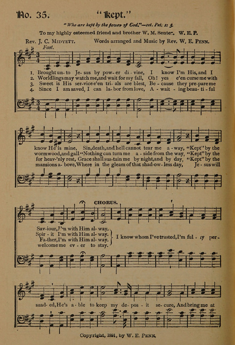 Harvest Bells Nos. 1, 2 and 3: Is filled with new and beautiful songs, suitable for churches, Sunday-schools, revivals and all religious meetings page 382