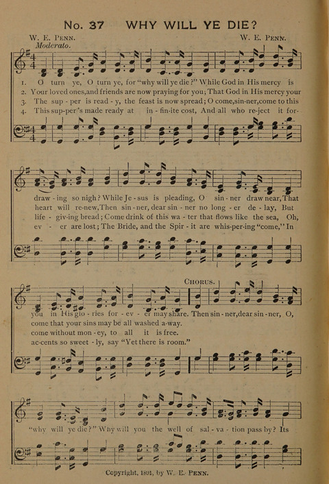 Harvest Bells Nos. 1, 2 and 3: Is filled with new and beautiful songs, suitable for churches, Sunday-schools, revivals and all religious meetings page 384