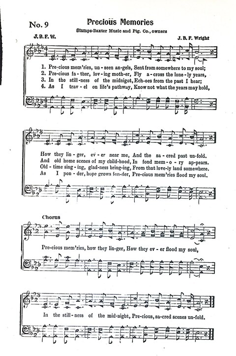 Harbor Bells [no. 1]: our 1925 book for Sunday schools, singing schools, revivals, conventions, and general use in all religious gatherings page 10