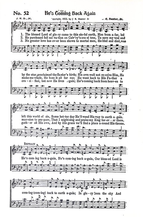 Harbor Bells [no. 1]: our 1925 book for Sunday schools, singing schools, revivals, conventions, and general use in all religious gatherings page 53