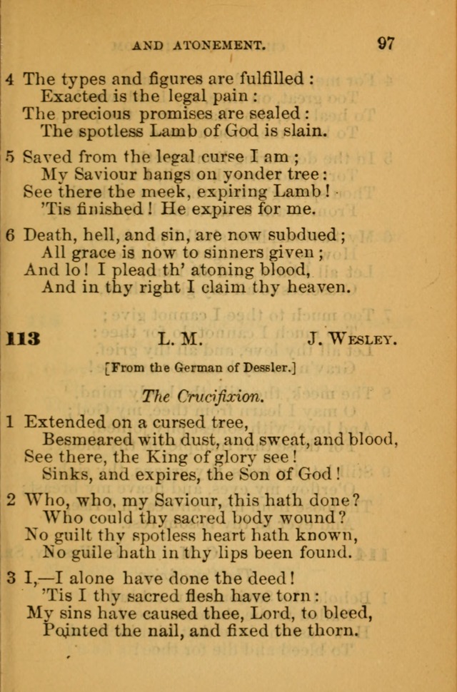 The Hymn Book of the African Methodist Episcopal Church: being a collection of hymns, sacred songs and chants (5th ed.) page 106