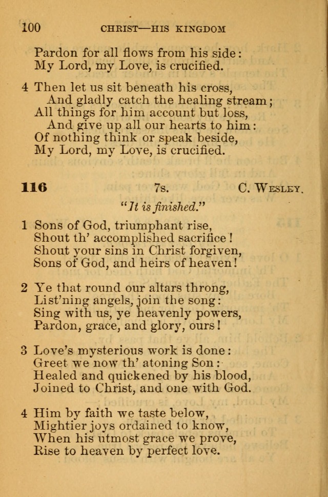 The Hymn Book of the African Methodist Episcopal Church: being a collection of hymns, sacred songs and chants (5th ed.) page 109