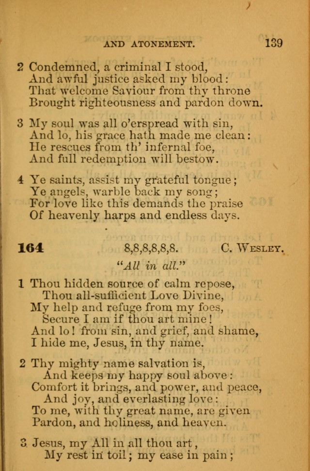 The Hymn Book of the African Methodist Episcopal Church: being a collection of hymns, sacred songs and chants (5th ed.) page 148