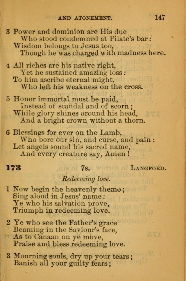 The Hymn Book of the African Methodist Episcopal Church: being a collection of hymns, sacred songs and chants (5th ed.) page 156