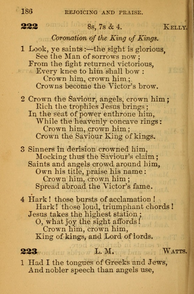 The Hymn Book of the African Methodist Episcopal Church: being a collection of hymns, sacred songs and chants (5th ed.) page 195