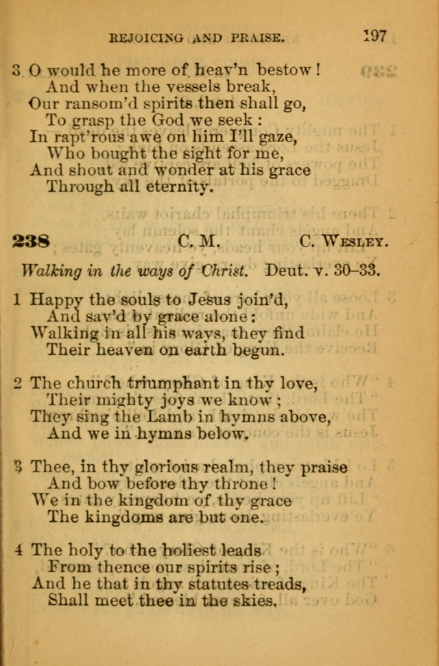 The Hymn Book of the African Methodist Episcopal Church: being a collection of hymns, sacred songs and chants (5th ed.) page 206