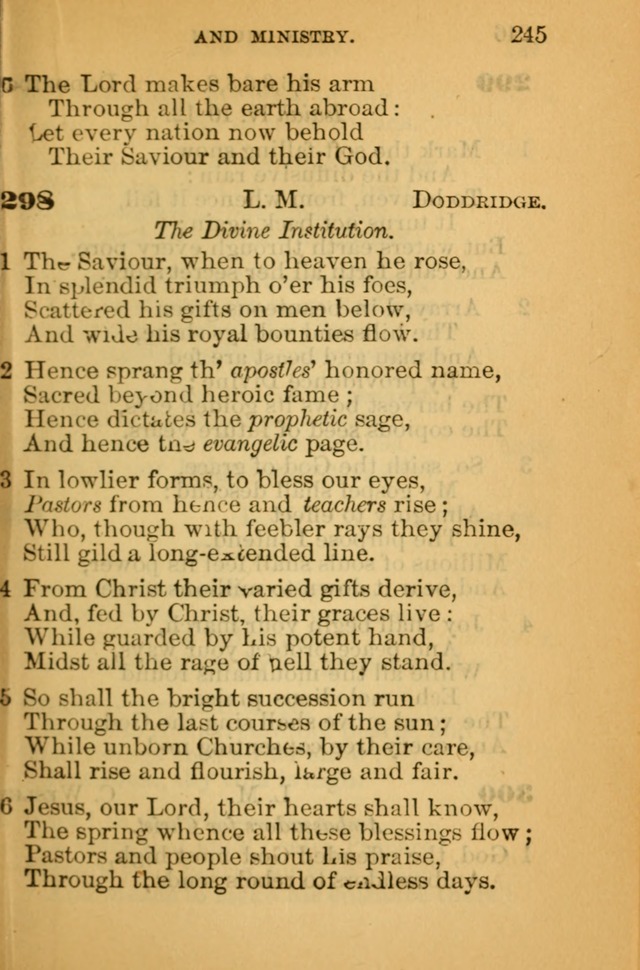 The Hymn Book of the African Methodist Episcopal Church: being a collection of hymns, sacred songs and chants (5th ed.) page 254