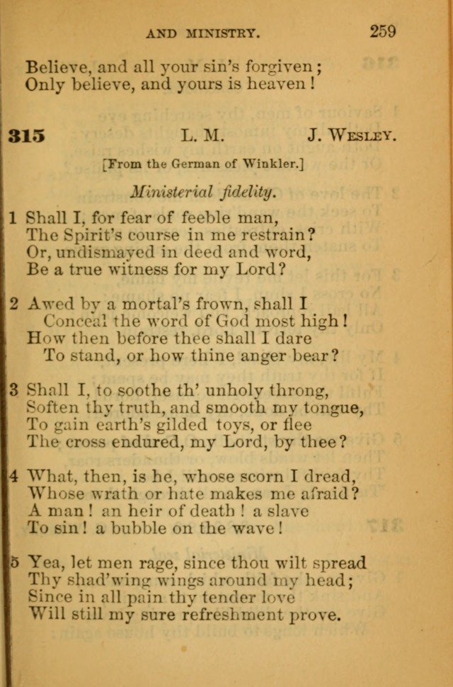 The Hymn Book of the African Methodist Episcopal Church: being a collection of hymns, sacred songs and chants (5th ed.) page 268