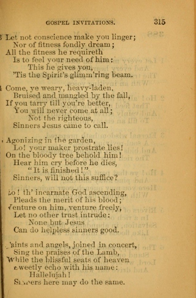 The Hymn Book of the African Methodist Episcopal Church: being a collection of hymns, sacred songs and chants (5th ed.) page 324