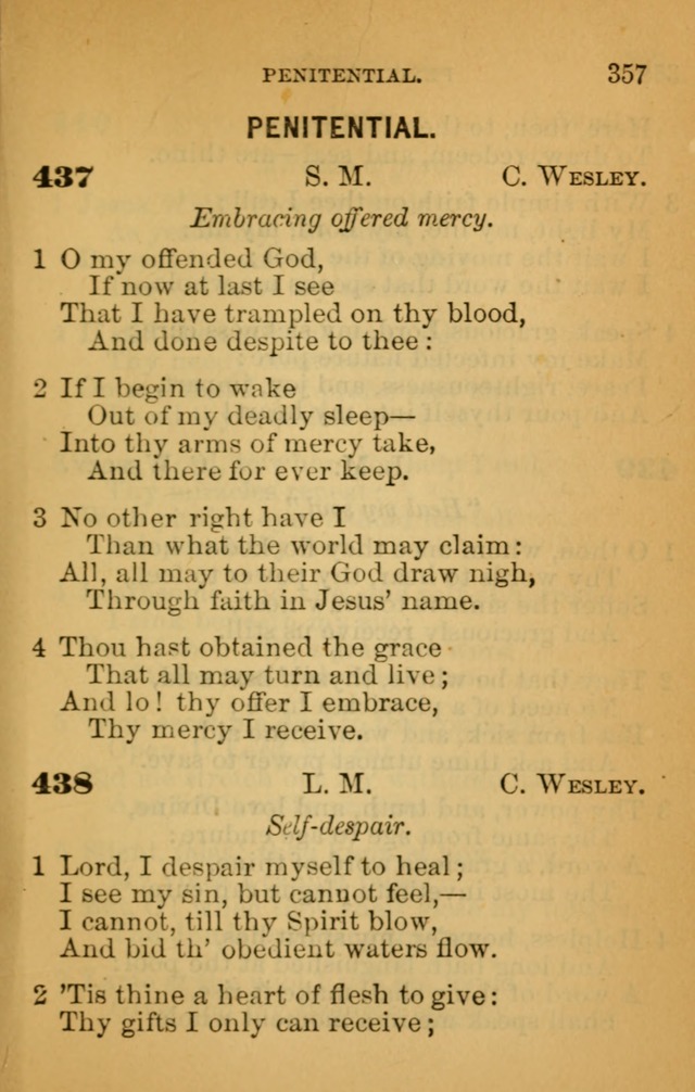 The Hymn Book of the African Methodist Episcopal Church: being a collection of hymns, sacred songs and chants (5th ed.) page 366