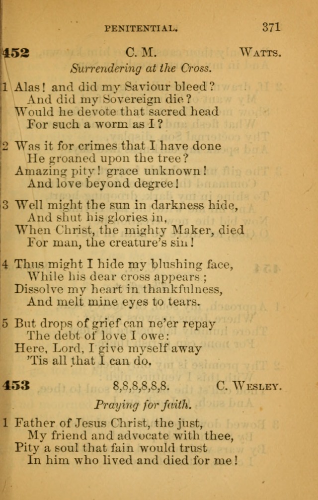 The Hymn Book of the African Methodist Episcopal Church: being a collection of hymns, sacred songs and chants (5th ed.) page 380