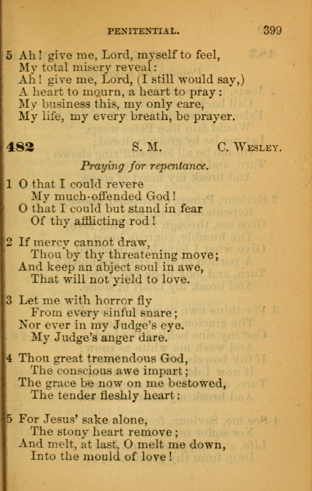 The Hymn Book of the African Methodist Episcopal Church: being a collection of hymns, sacred songs and chants (5th ed.) page 408