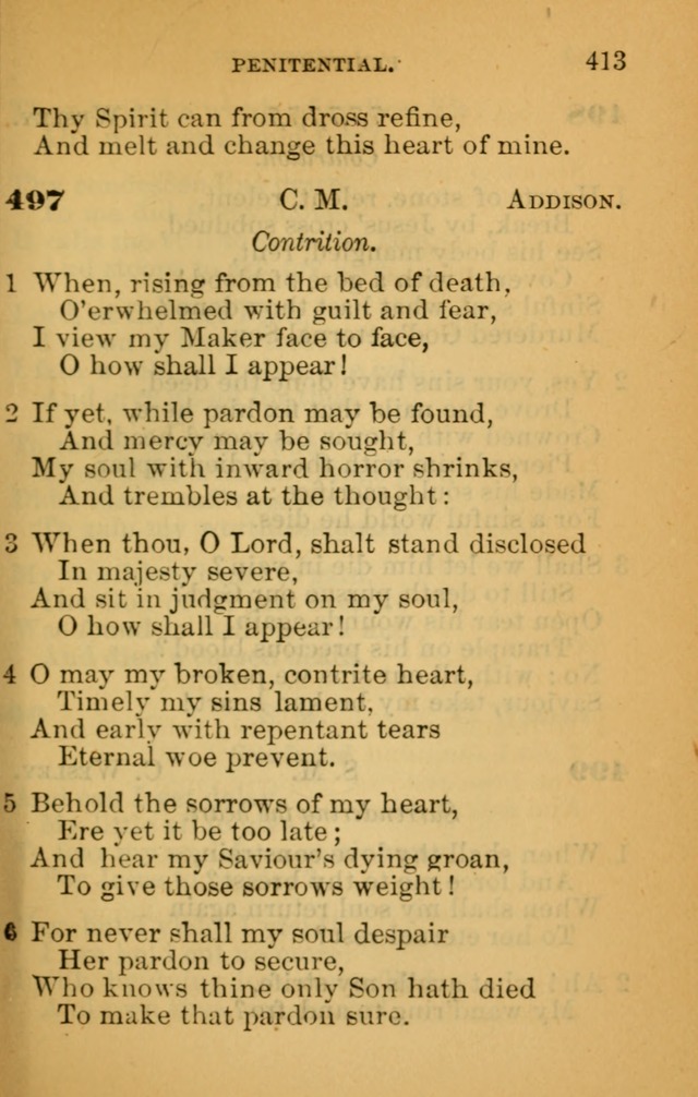 The Hymn Book of the African Methodist Episcopal Church: being a collection of hymns, sacred songs and chants (5th ed.) page 422