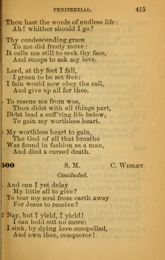 The Hymn Book of the African Methodist Episcopal Church: being a collection of hymns, sacred songs and chants (5th ed.) page 424