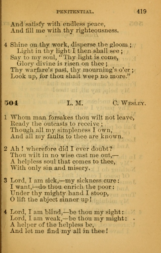 The Hymn Book of the African Methodist Episcopal Church: being a collection of hymns, sacred songs and chants (5th ed.) page 428