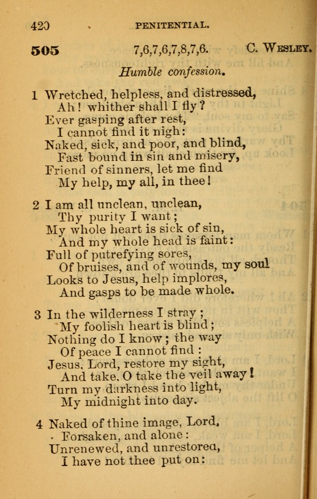 The Hymn Book of the African Methodist Episcopal Church: being a collection of hymns, sacred songs and chants (5th ed.) page 429