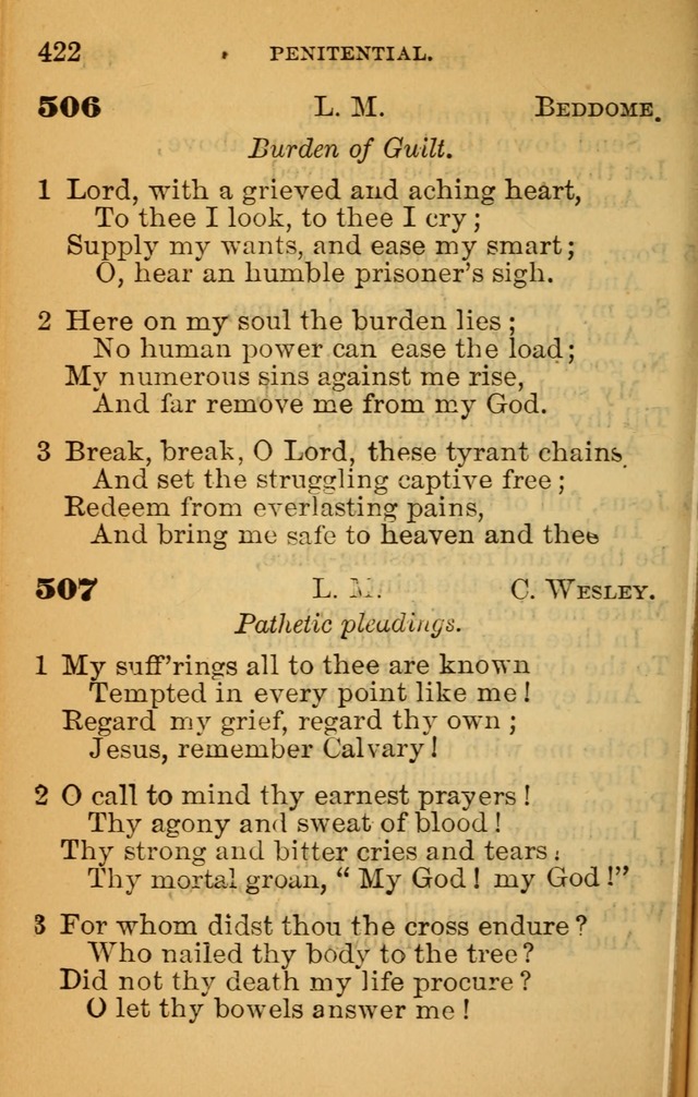 The Hymn Book of the African Methodist Episcopal Church: being a collection of hymns, sacred songs and chants (5th ed.) page 431