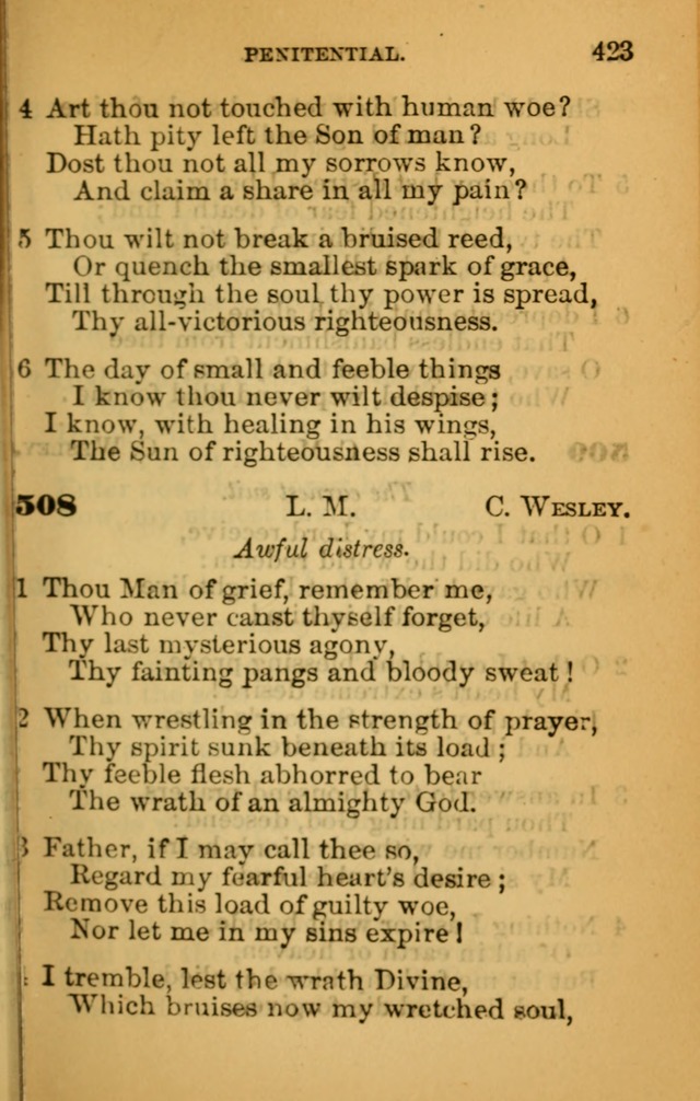 The Hymn Book of the African Methodist Episcopal Church: being a collection of hymns, sacred songs and chants (5th ed.) page 432