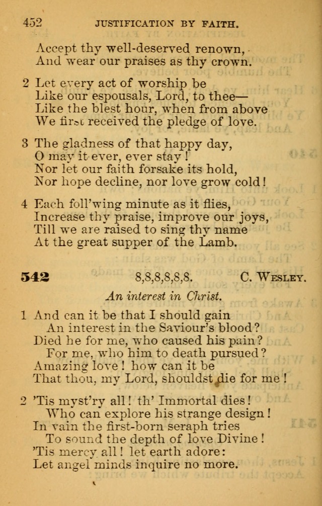 The Hymn Book of the African Methodist Episcopal Church: being a collection of hymns, sacred songs and chants (5th ed.) page 461