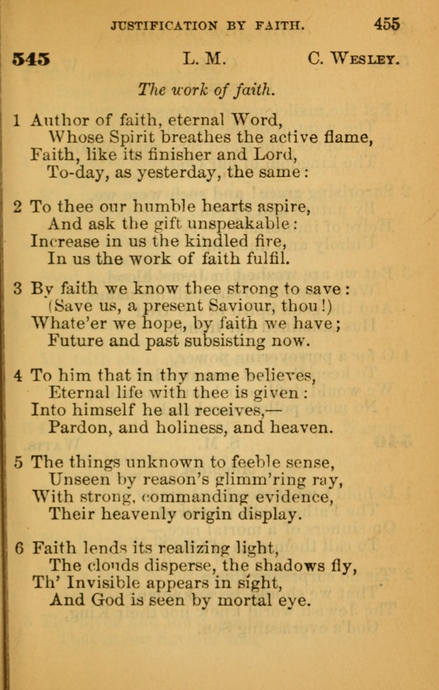 The Hymn Book of the African Methodist Episcopal Church: being a collection of hymns, sacred songs and chants (5th ed.) page 464