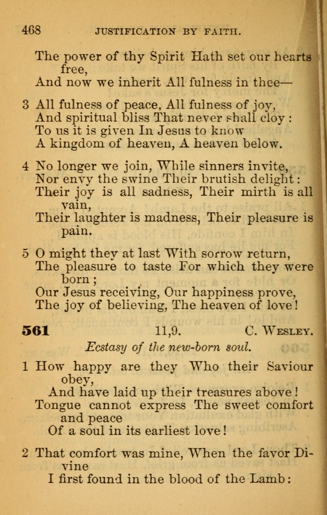 The Hymn Book of the African Methodist Episcopal Church: being a collection of hymns, sacred songs and chants (5th ed.) page 477