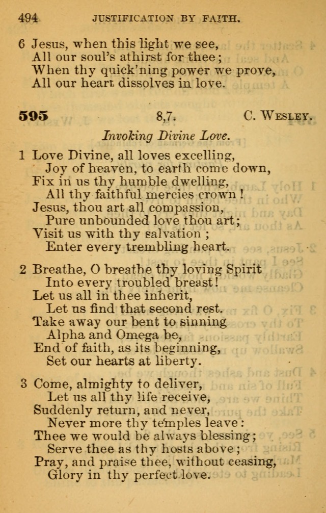 The Hymn Book of the African Methodist Episcopal Church: being a collection of hymns, sacred songs and chants (5th ed.) page 503