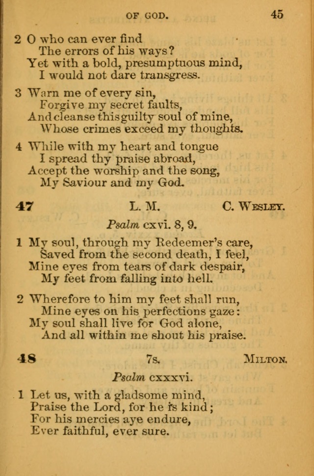 The Hymn Book of the African Methodist Episcopal Church: being a collection of hymns, sacred songs and chants (5th ed.) page 54