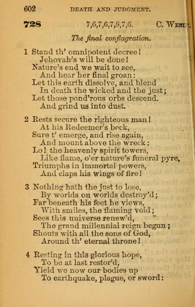 The Hymn Book of the African Methodist Episcopal Church: being a collection of hymns, sacred songs and chants (5th ed.) page 611