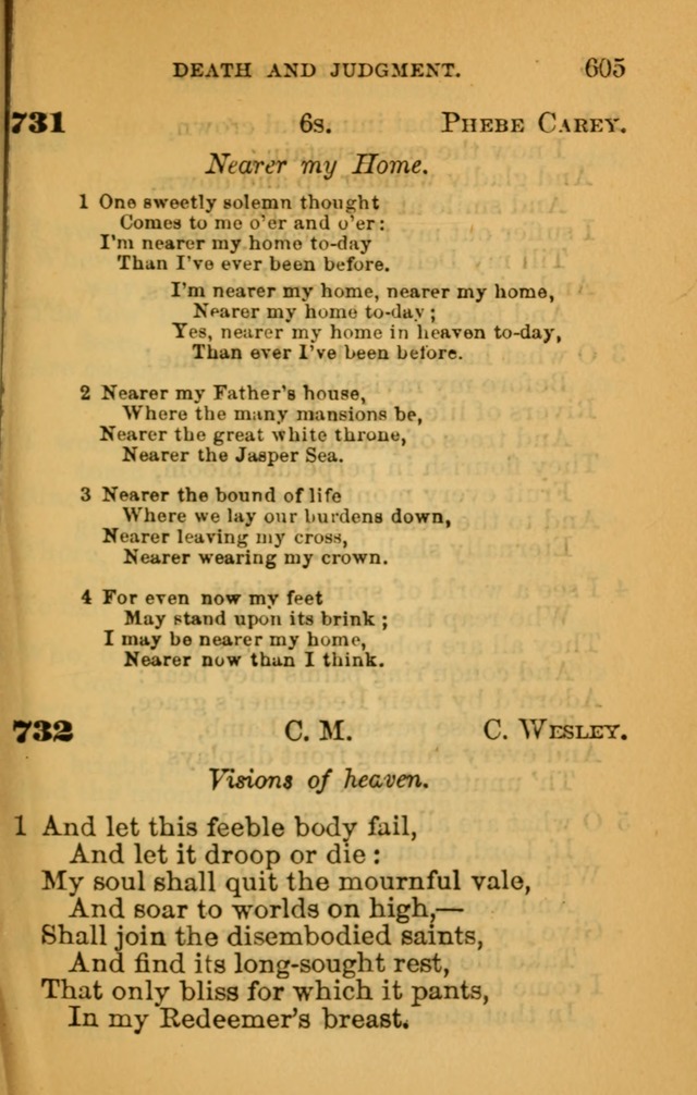 The Hymn Book of the African Methodist Episcopal Church: being a collection of hymns, sacred songs and chants (5th ed.) page 614