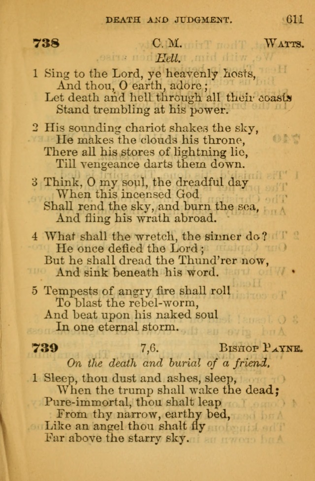 The Hymn Book of the African Methodist Episcopal Church: being a collection of hymns, sacred songs and chants (5th ed.) page 620