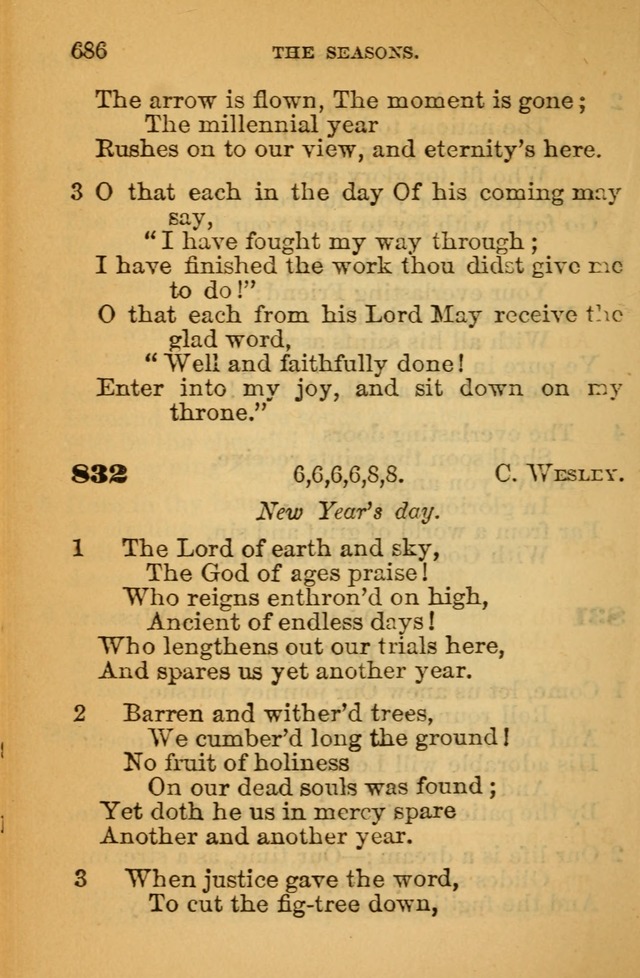 The Hymn Book of the African Methodist Episcopal Church: being a collection of hymns, sacred songs and chants (5th ed.) page 695