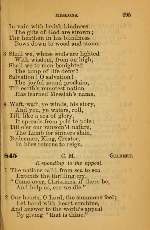 The Hymn Book of the African Methodist Episcopal Church: being a collection of hymns, sacred songs and chants (5th ed.) page 704