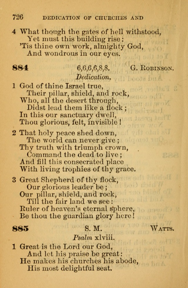 The Hymn Book of the African Methodist Episcopal Church: being a collection of hymns, sacred songs and chants (5th ed.) page 735