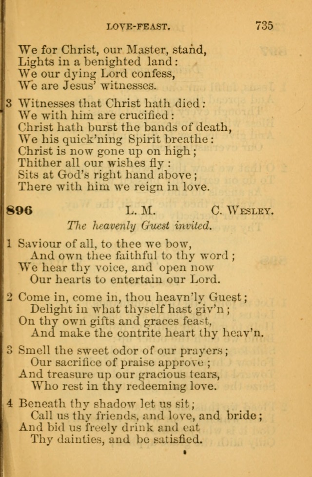 The Hymn Book of the African Methodist Episcopal Church: being a collection of hymns, sacred songs and chants (5th ed.) page 744