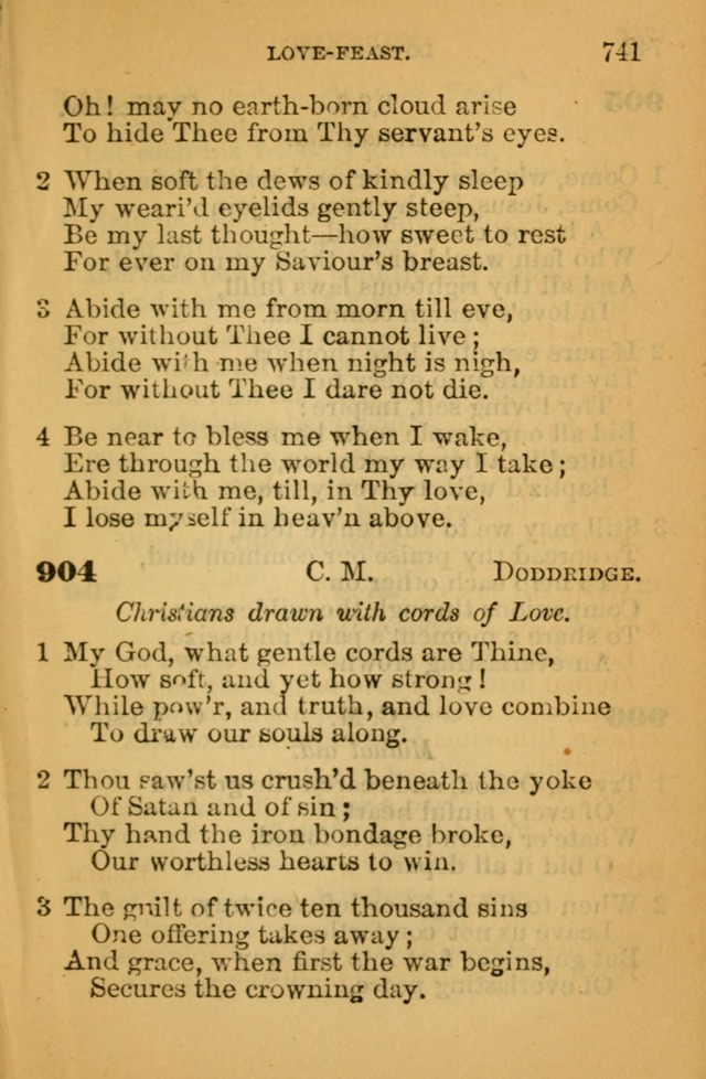 The Hymn Book of the African Methodist Episcopal Church: being a collection of hymns, sacred songs and chants (5th ed.) page 750