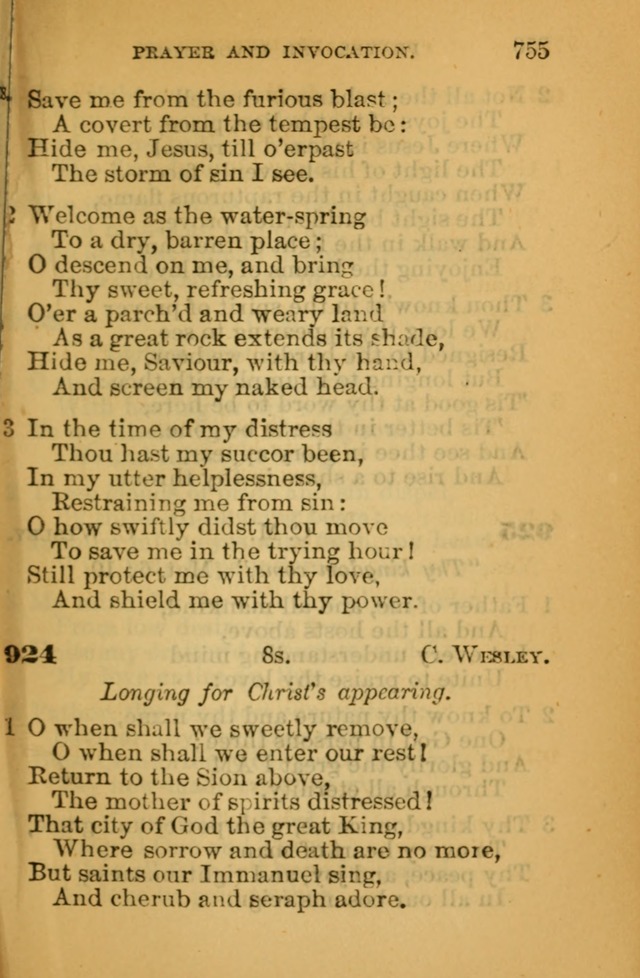 The Hymn Book of the African Methodist Episcopal Church: being a collection of hymns, sacred songs and chants (5th ed.) page 764