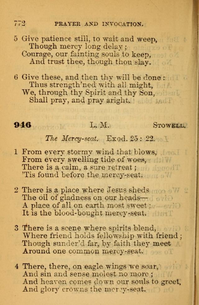 The Hymn Book of the African Methodist Episcopal Church: being a collection of hymns, sacred songs and chants (5th ed.) page 781