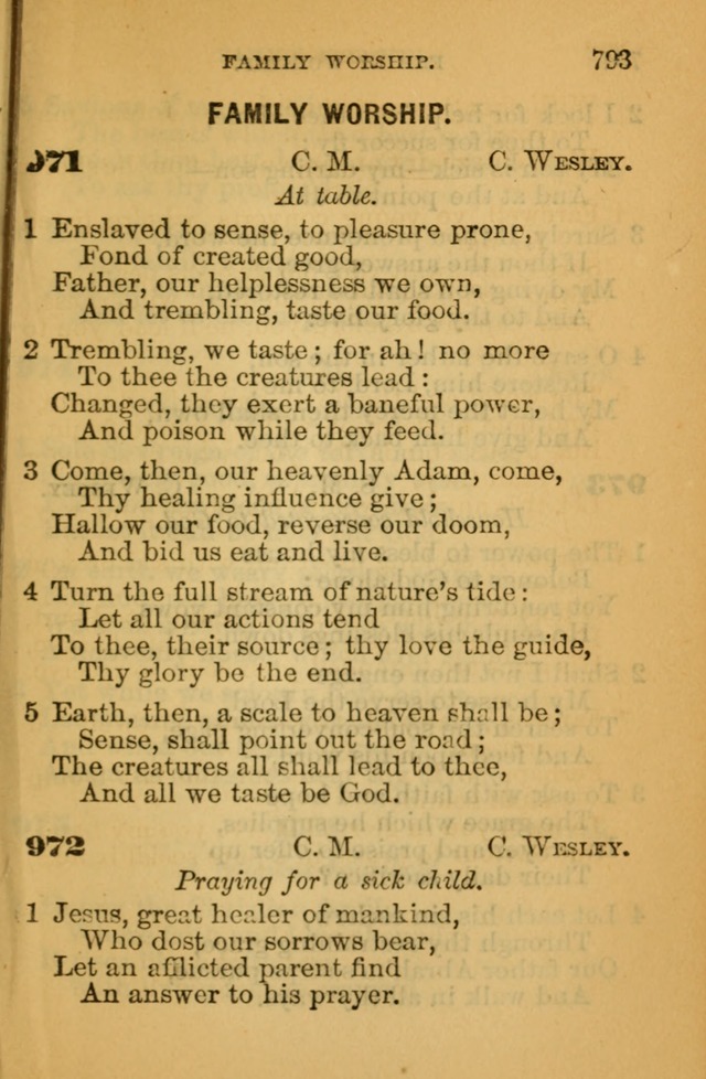 The Hymn Book of the African Methodist Episcopal Church: being a collection of hymns, sacred songs and chants (5th ed.) page 802