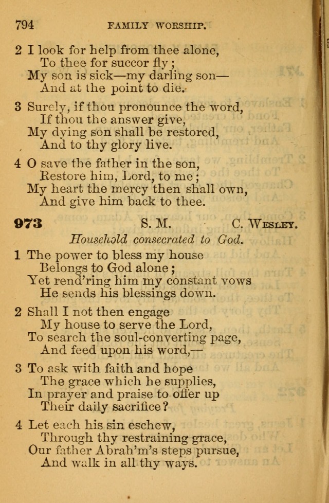 The Hymn Book of the African Methodist Episcopal Church: being a collection of hymns, sacred songs and chants (5th ed.) page 803