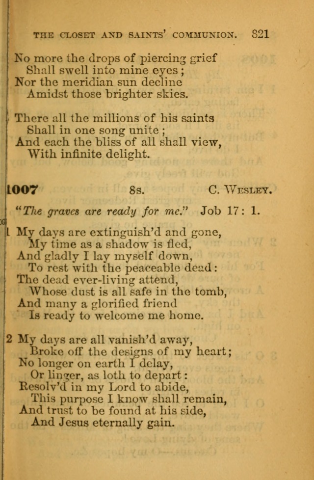 The Hymn Book of the African Methodist Episcopal Church: being a collection of hymns, sacred songs and chants (5th ed.) page 830