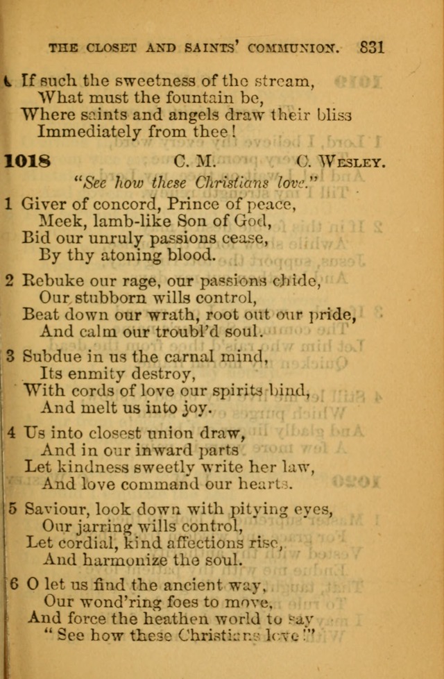 The Hymn Book of the African Methodist Episcopal Church: being a collection of hymns, sacred songs and chants (5th ed.) page 840