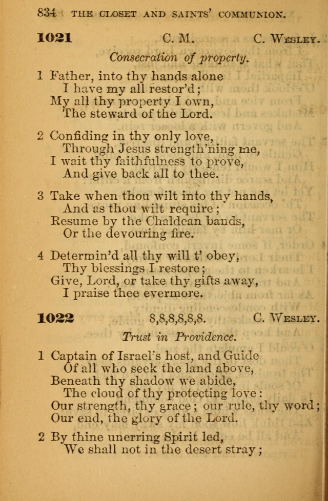 The Hymn Book of the African Methodist Episcopal Church: being a collection of hymns, sacred songs and chants (5th ed.) page 843