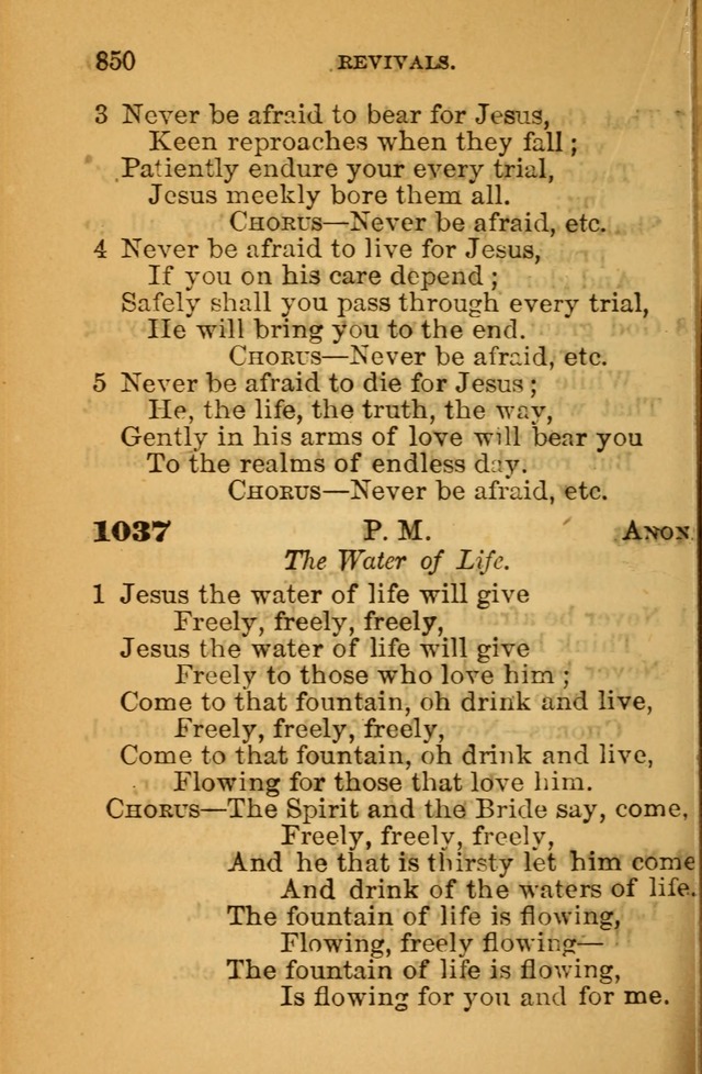 The Hymn Book of the African Methodist Episcopal Church: being a collection of hymns, sacred songs and chants (5th ed.) page 859