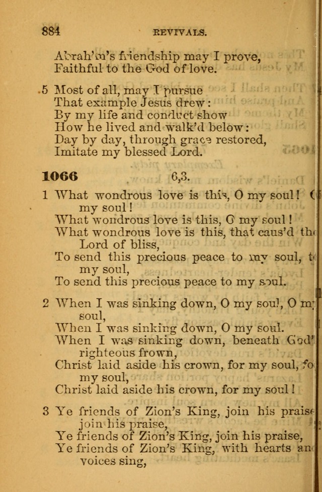 The Hymn Book of the African Methodist Episcopal Church: being a collection of hymns, sacred songs and chants (5th ed.) page 893