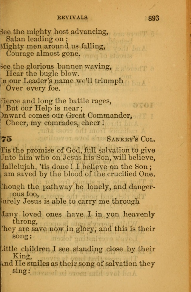 The Hymn Book of the African Methodist Episcopal Church: being a collection of hymns, sacred songs and chants (5th ed.) page 902