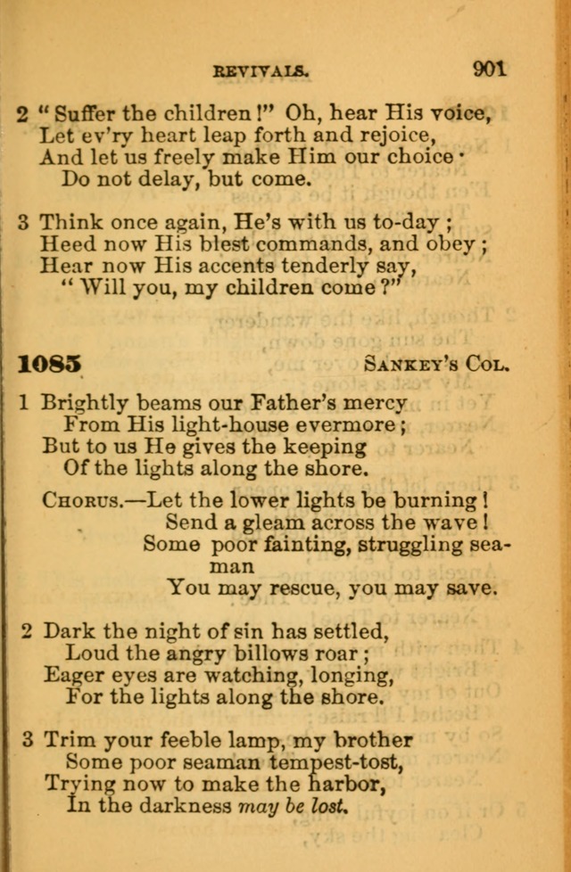 The Hymn Book of the African Methodist Episcopal Church: being a collection of hymns, sacred songs and chants (5th ed.) page 910