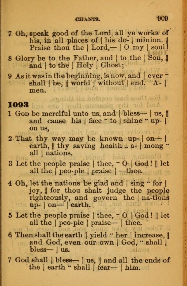 The Hymn Book of the African Methodist Episcopal Church: being a collection of hymns, sacred songs and chants (5th ed.) page 918